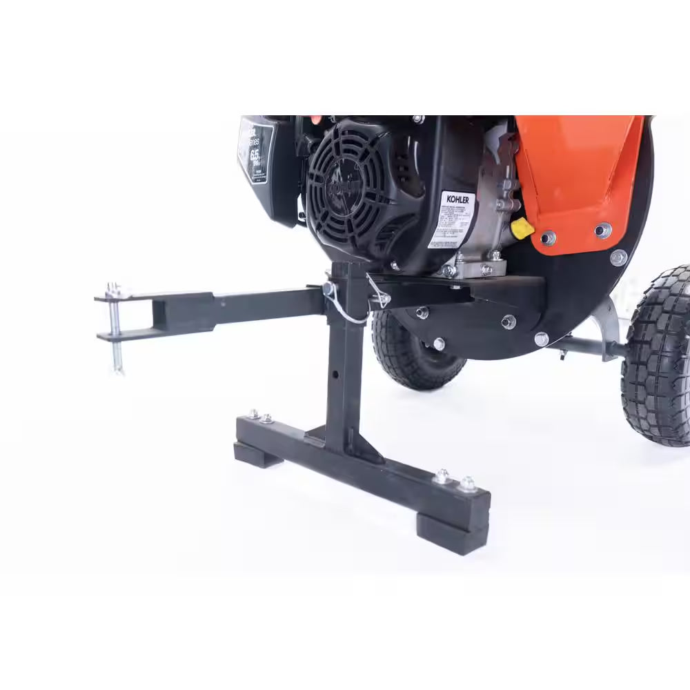 3 In. 6.5 HP (196 Cc) Gas Powered Self-Feeding Disk Chipper Shredder