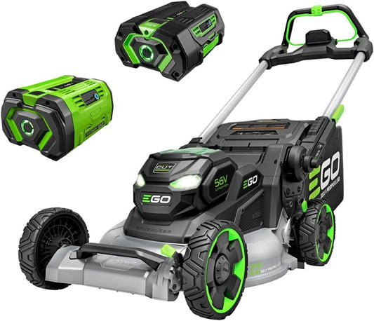 EGO POWER+ Bundle, 22" Cordless Electric Lawn Mower (LM2206SP) + Batteries