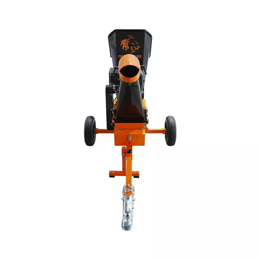 V2 Series 6 In. 15 HP 420 Cc Gas Powered Wood Chipper Shredder with Electric Start