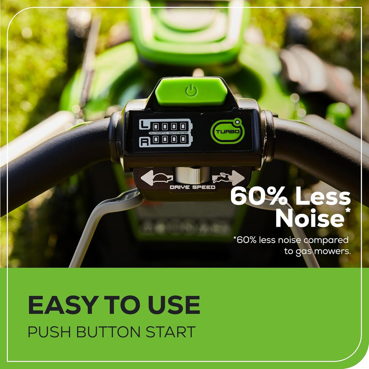 Greenworks 60V 21In Self-Propelled Lawn Mower, (2) 4.0 Ah Battery Kit