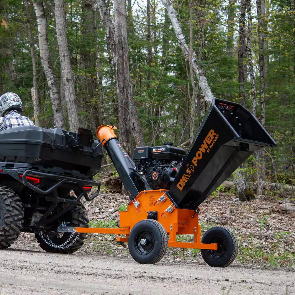V2 Series 6 In. 15 HP 420 Cc Gas Powered Wood Chipper Shredder