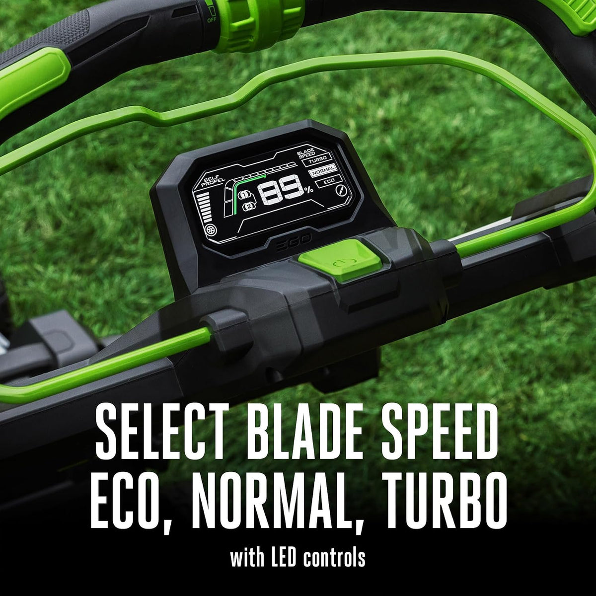 EGO POWER+ Electric Lawn Mower, Self-Propelled Cordless with 22" Super Composite Deck, Includes (2) 56V 6.0Ah Batteries and 560W Charger - LM2244SP-2