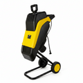 Electric Wood Chipper 220V Large Capacity Powerful Garden Branch Crusher Small Industrial Home Use Wood Shredder Machine